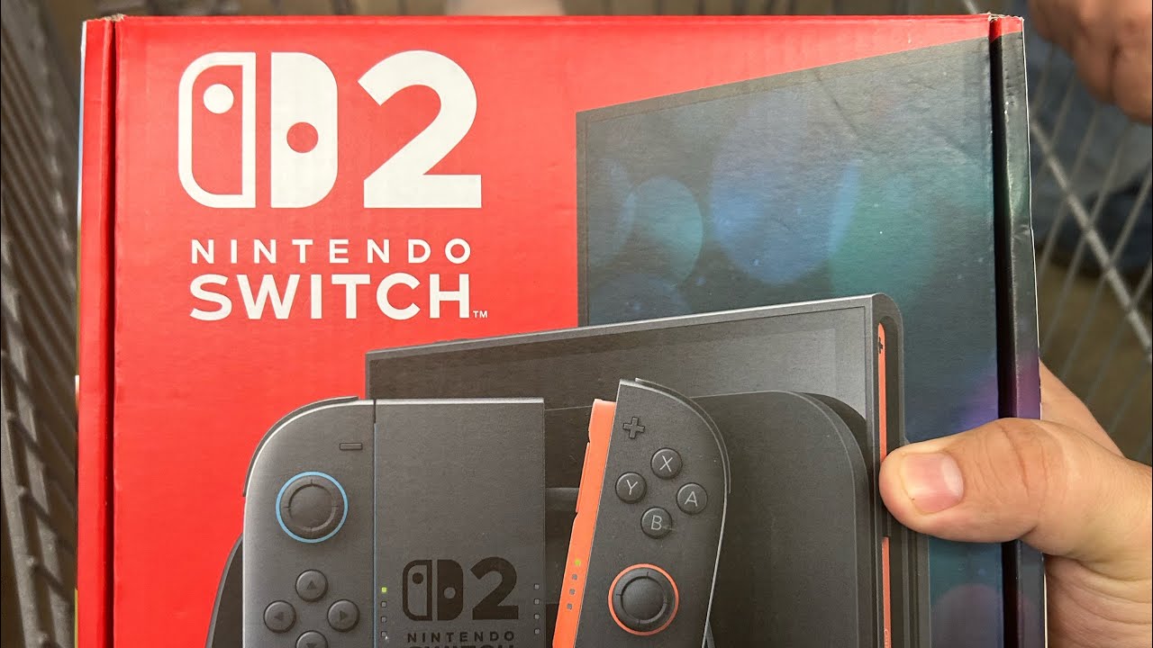 I FINALLY GOT THE NINTENDO SWITCH 2!! - YouTube