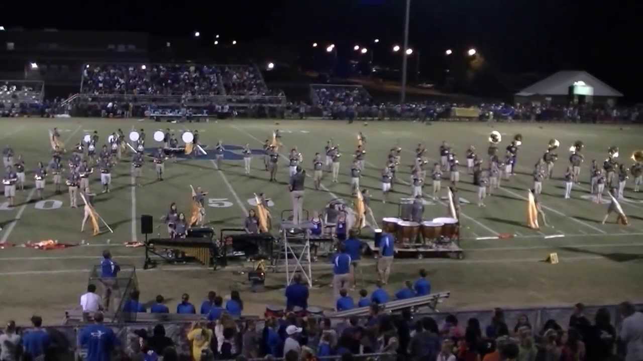 Saltillo High School Tiger Marching Band, September 13, 2013 YouTube