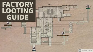 Escape from tarkov | Factory map loot locations | Guide