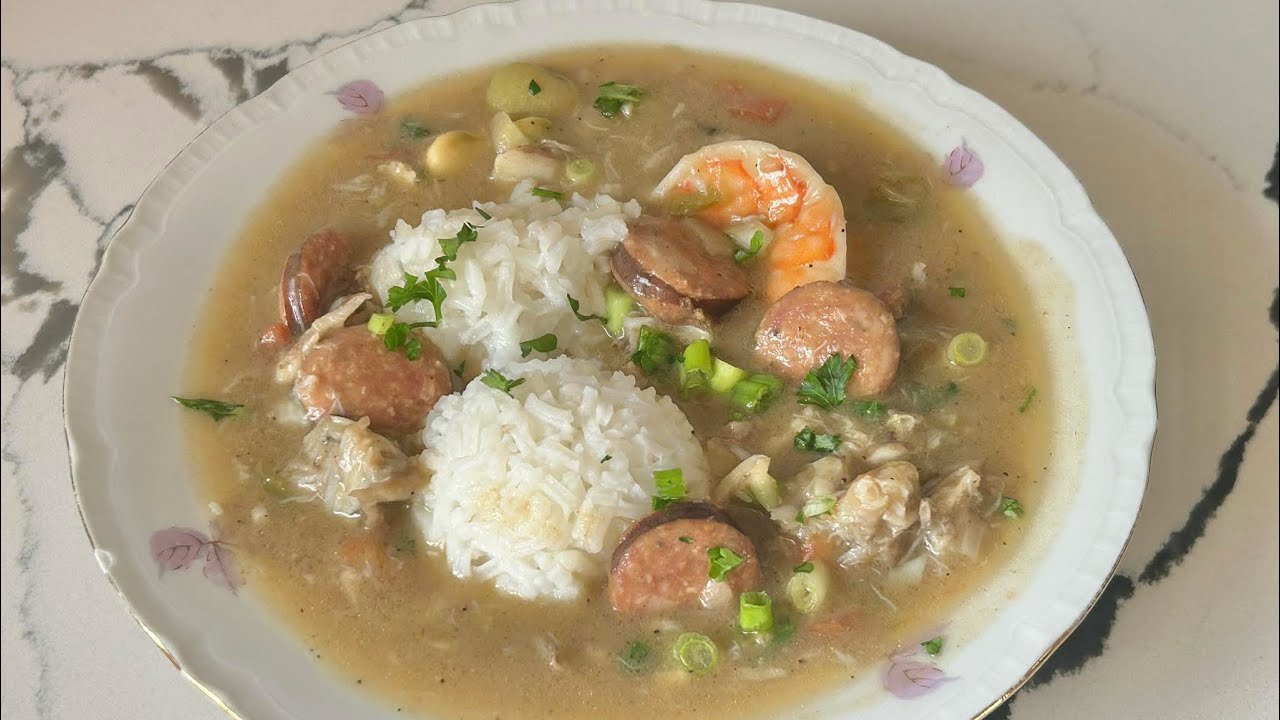 Gullah Gumbo - Lowcountry Seafood & Sausage Gumbo - Gullah Geechee ...