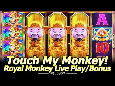 Royal Monkey Gold Stacks 88 Slot Machine - Live Play and Free Spins Bonus with Re-Trigger
