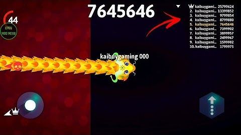 Snake.io mod menu gameplay #160