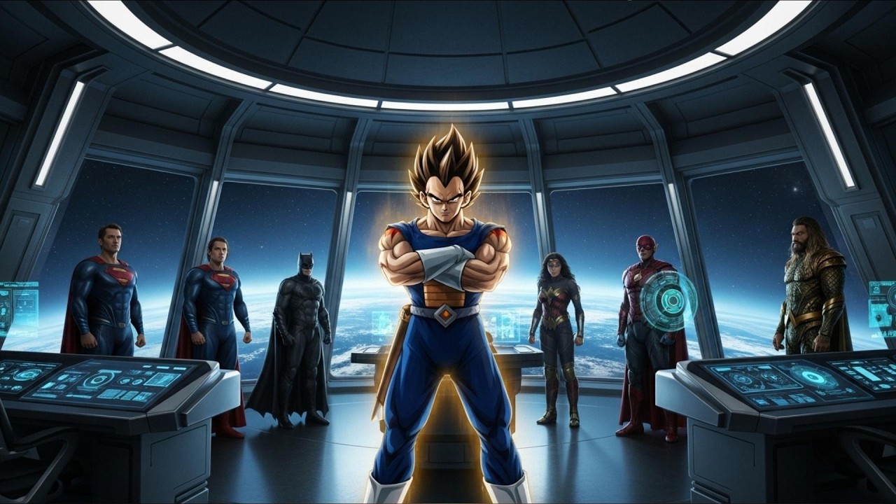 Vegeta Landed in the DC Universe