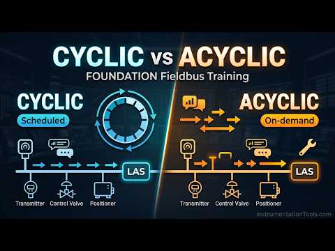 Foundation Fieldbus Training: Cyclic vs Acyclic Communication
