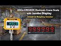 HSCo CRHJD2K Electronic Crane Scale with Jumbo Display | Industrial Weighing Solution