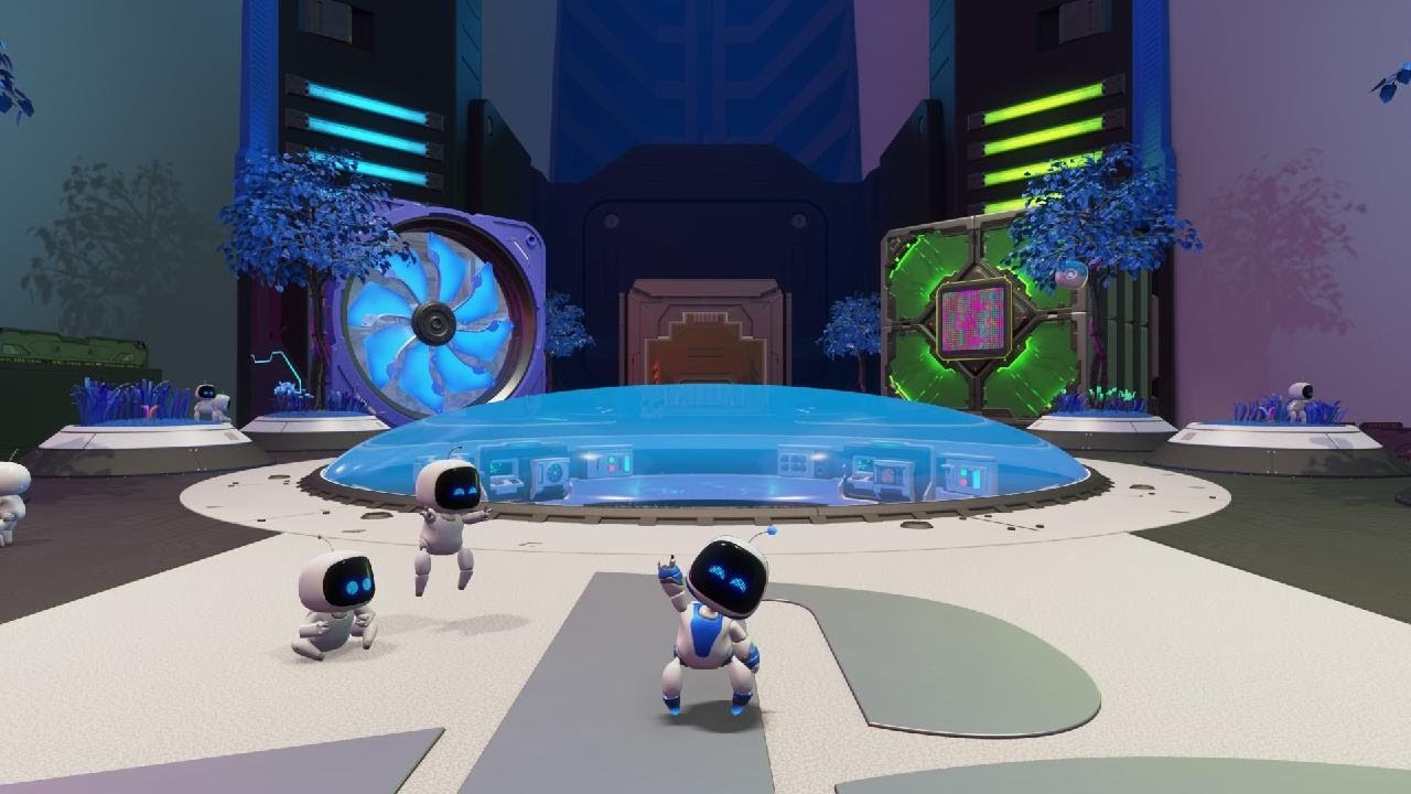 ASTRO's PLAYROOM ssd speed way