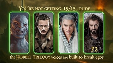 Guess the Hobbit (Trilogy) Character by Voice! 🧙‍♂️ | Part 2