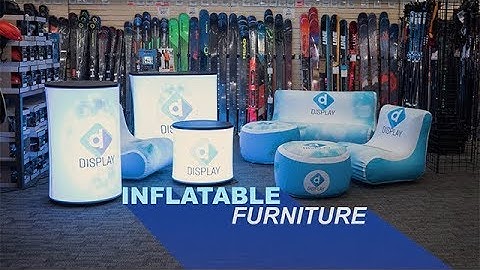 Custom Printed Inflatable Event Furniture Can Build Brand Awareness at Trade Shows