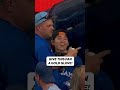 This fan caught two foul balls and gave the second away to a child! 👏 #mlb #catch #fan