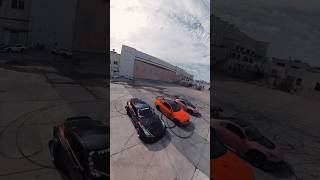 Epic 3 Car Race Fly Shot ✈️ see Results ? No Drone, No Problem @Insta360 X3 does it all