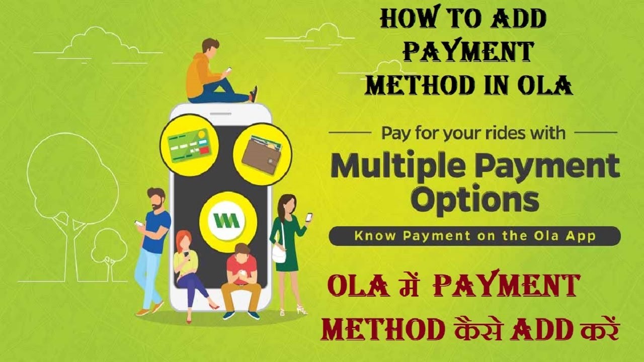 How To Add Payment Method In Ola App Payment Options In Ola App Ola