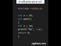 Interview Question #16 | C Programming #placement