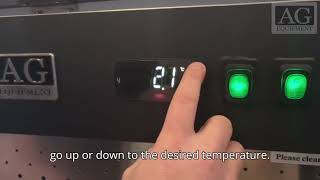 How To Adjust The Temperature On The Carel Ijf Controller.