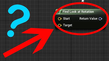 How to use Find Look At Rotation || BLUEPRINTS || UE4 TUTORIALS
