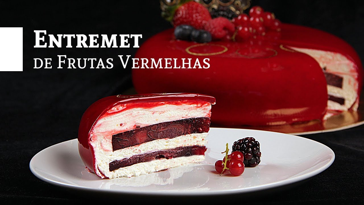 Entremet Frutas Vermelhas