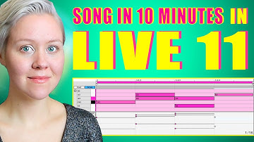 Uncut - Producing Song Using Only Ableton Live 11 New Features