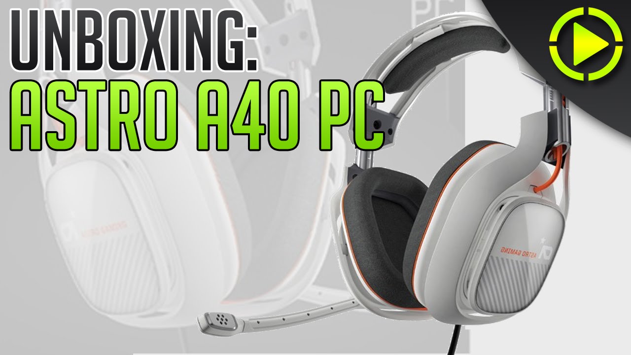 Unboxing: Astro A40 PC Headset | powered by roxxgames.de