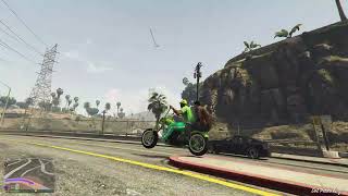 GTA ONLINE drive to dax missions with my mate! (GREEN VIC VANCE)