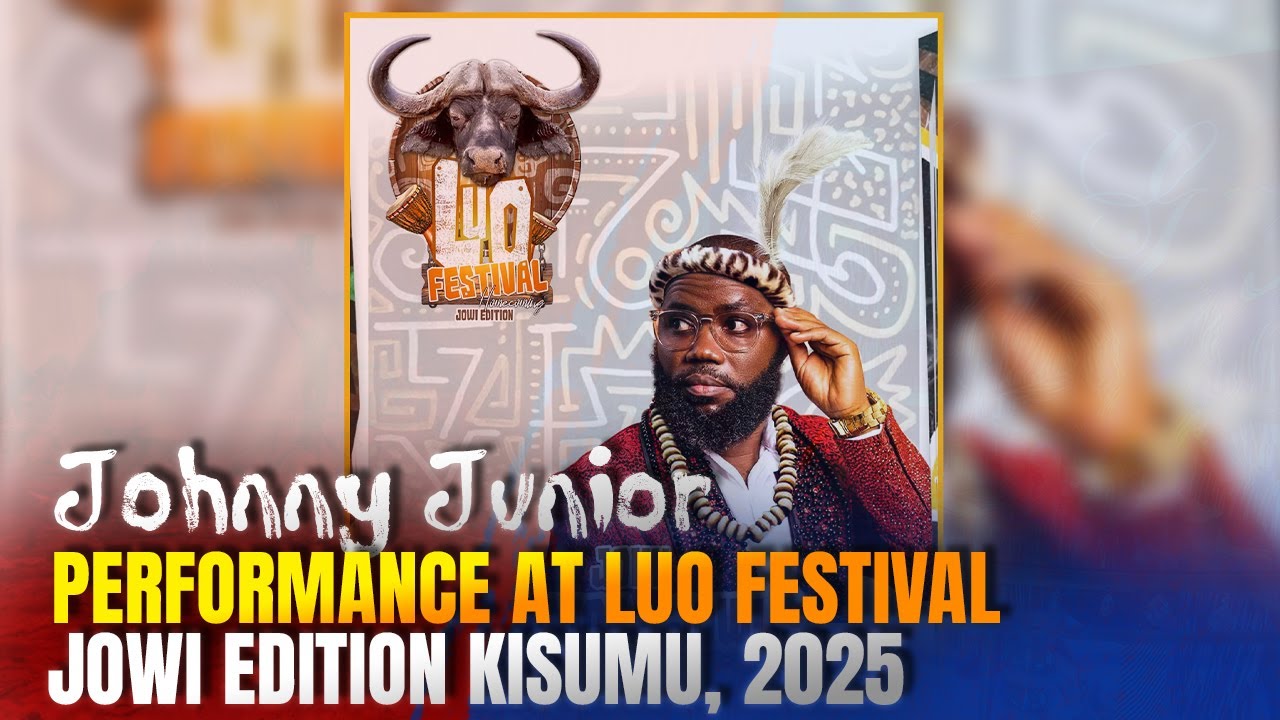 Концерт Джона Джуниора на фестивале Luo Festival Jowi Edition 2025.