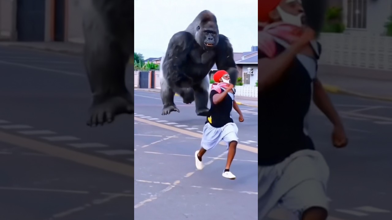 GORILLE 🦍 TU VEUX COURIR 🏃🏾‍♂️ AVEC MOI 🏃🏾‍♂️‍➡️🏃🏾‍♂️‍➡️🏃🏾‍♂️‍➡️🏃🏾‍♂️‍➡️🏃🏾‍♂️‍➡️😂😂😂