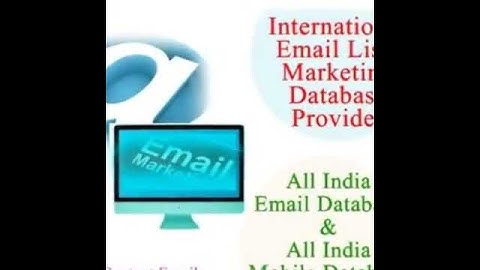 Buy USA Email Lists | Direct Mailing Lists | DatabaseMaster