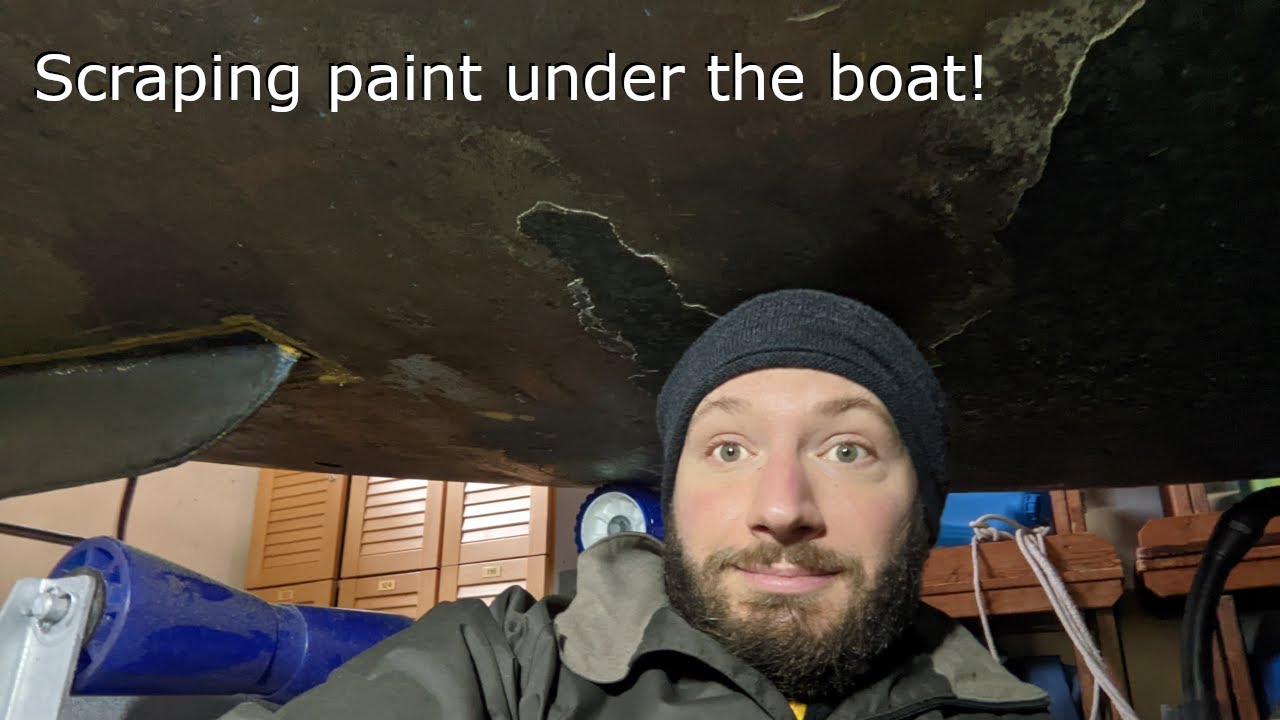 #4 Anti-fouling and bottom paint removal: starting the maintenance of my Condor 55 Sailboat