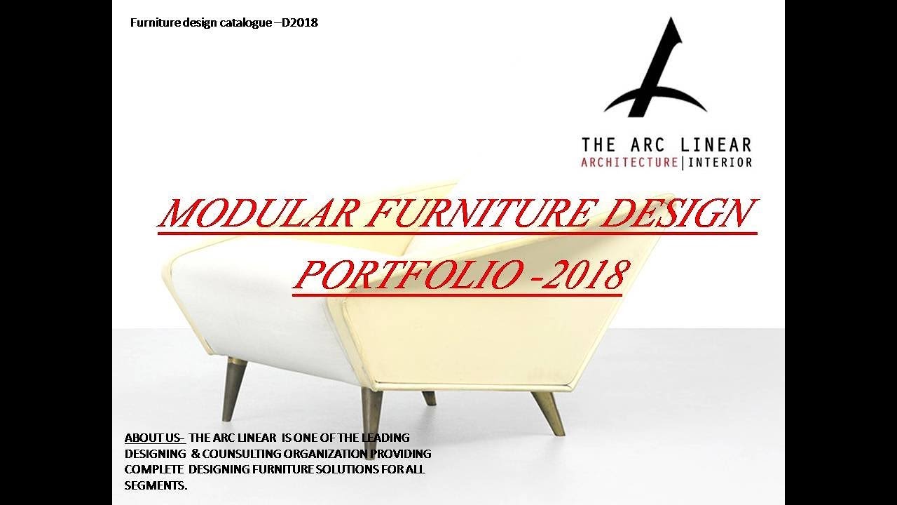 MODULAR FURNITURE DESIGN PORTFOLIO 2018 - YouTube
