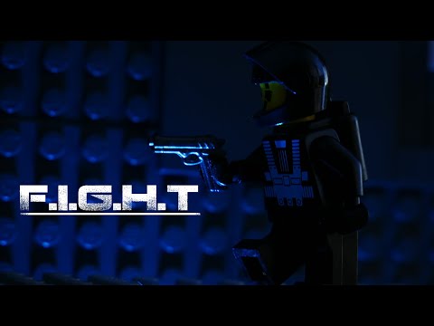 F.I.G.H.T -- Lego Stop motion animated fight