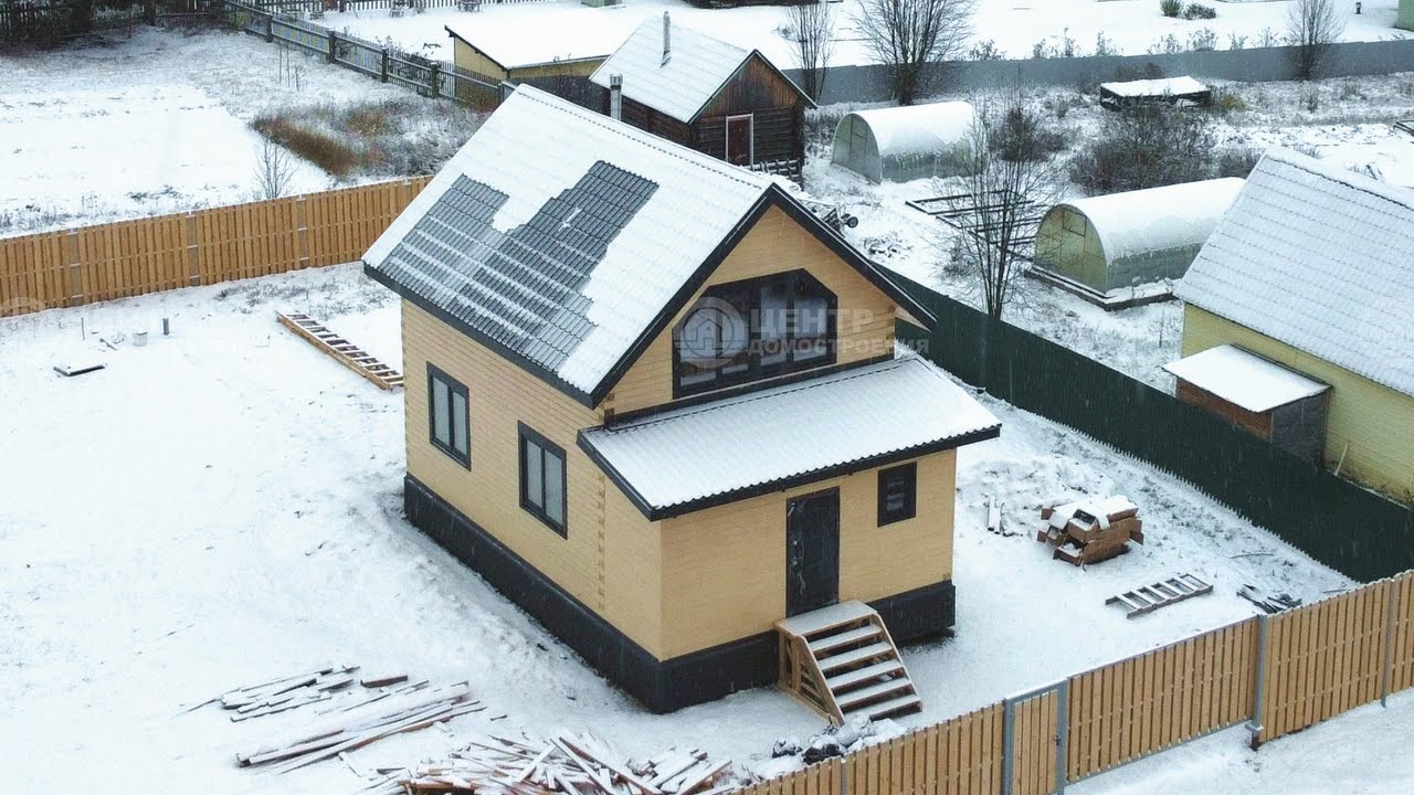 Металлический дом в Соче баня
