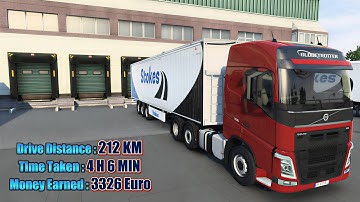 Driving From France To Switzerland | Volvo FH Globetrotter 👍