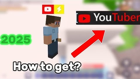 how to get YouTuber Rank In Bloxd.io 2025?