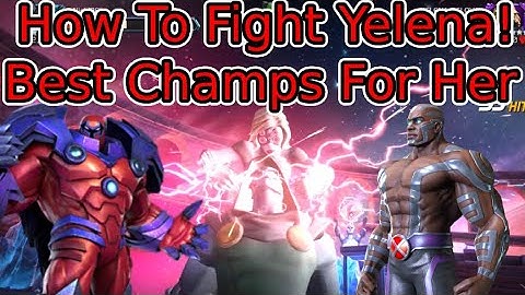Yelena Belova Made Easy! How To Fight Her And Best Options! | Marvel Contest Of Champions