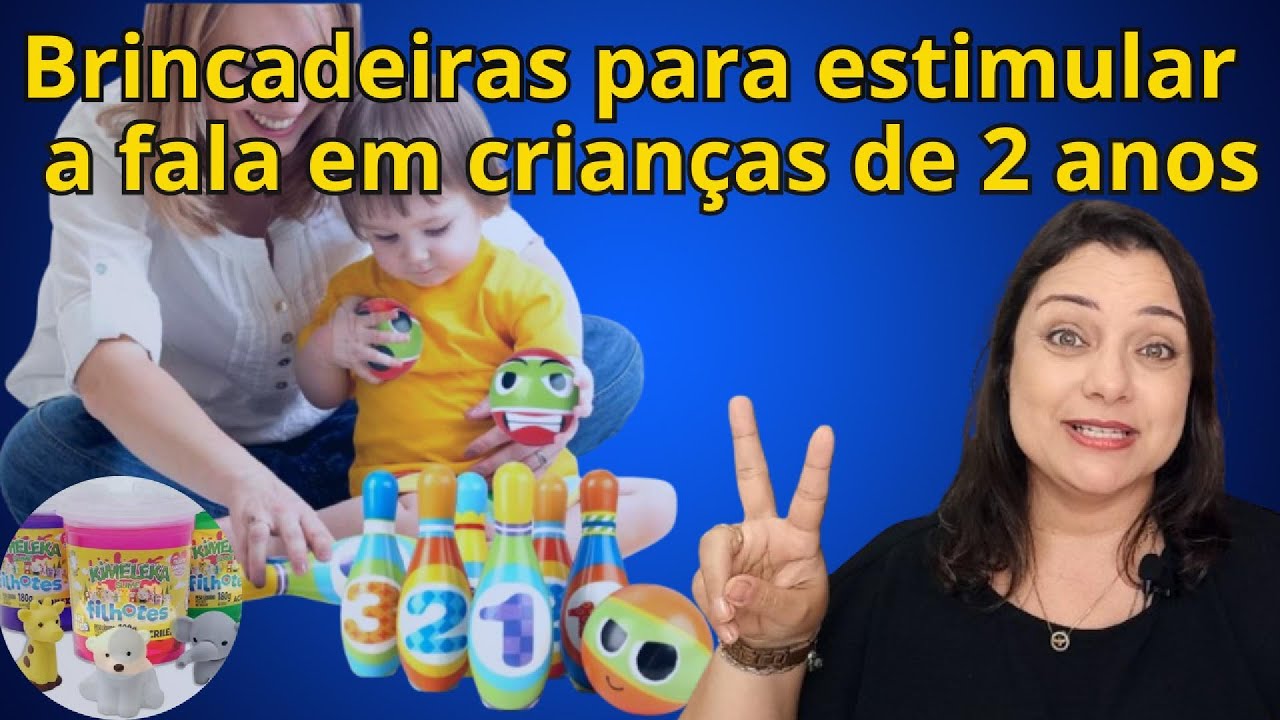 Brincadeiras para estimular a fala aos 2 anos de idade - YouTube