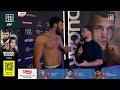 PAT BROWN VS. VASIL DUCAR WEIGH IN LIVESTREAM