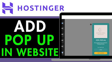 How To Add Popup in Hostinger Website Builder 2025 (FULL TUTORIAL)