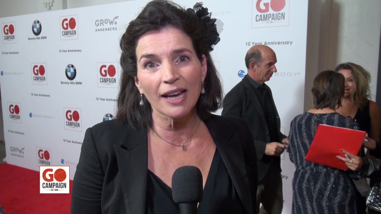 Julia Ormond Supports GO Campaign YouTube