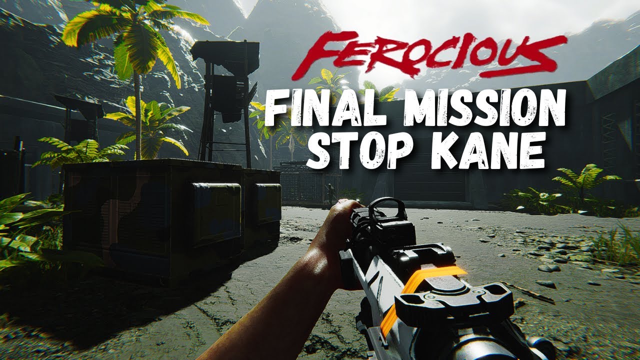 FEROCIOUS Walkthrough - Final Mission: Stop Kane & Release Flying Dinosaur