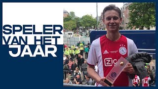 SPELER VAN HET JAAR | Frenkie de Jong: 'Hartstikke trots'