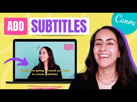 How to Add SUBTITLES in Canva for Free (Easy Tutorial)