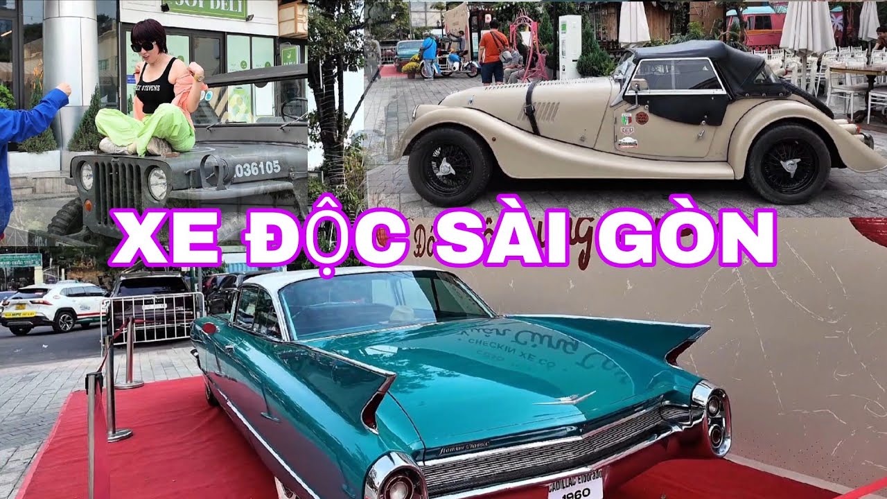 Phát hiện những chiếc xe cổ độc lạ hiếm thấy tại Sài Gòn 