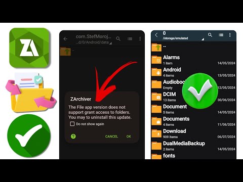 إصلاح إصدار تطبيق الملف لا يدعم منح الوصول إلى المجلدات 