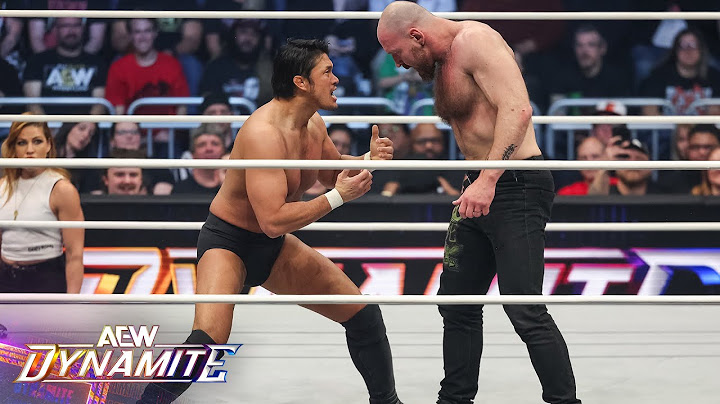 The Opps’ Shibata is looking for violence vs AEW World Champion Jon Moxley! | 4/9/2025  AEW Dynamite