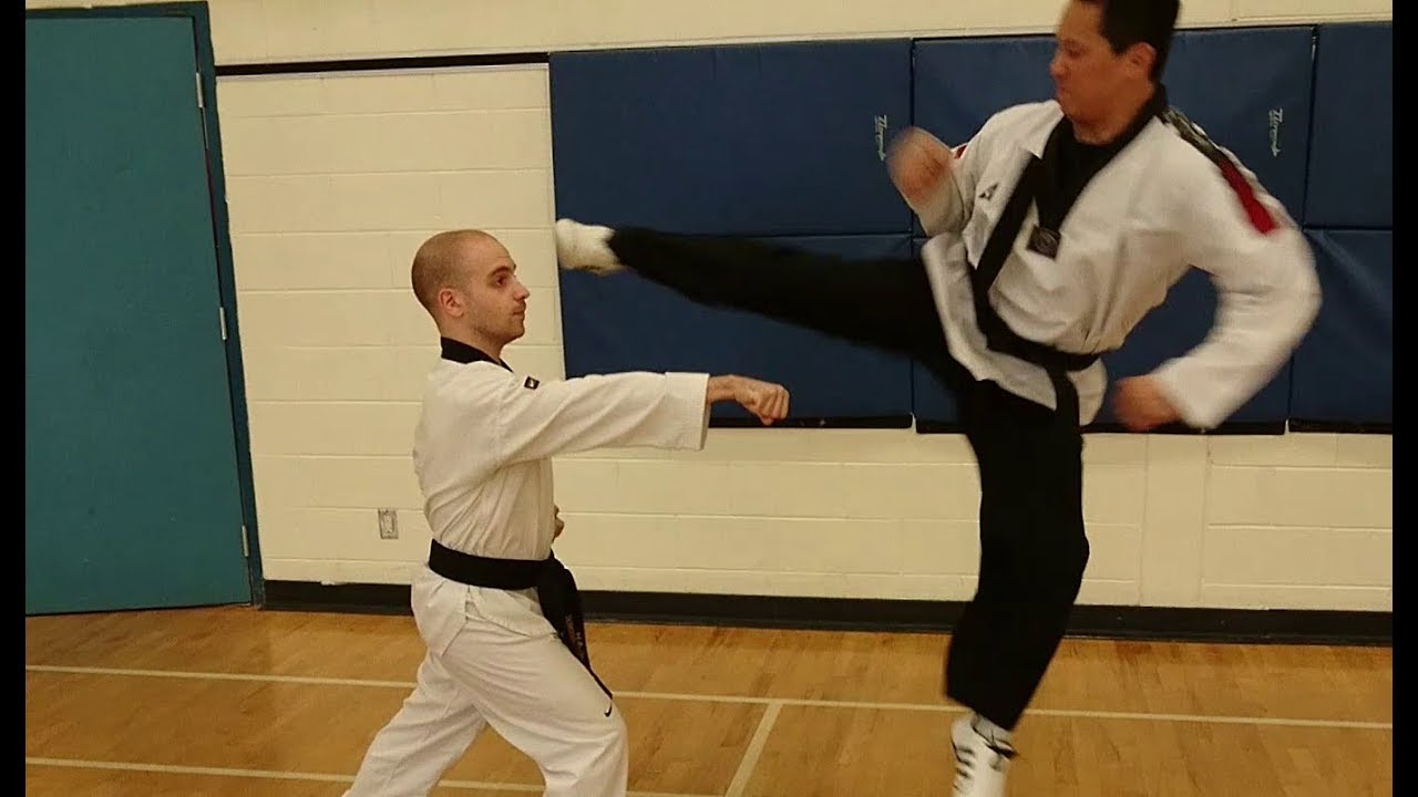 Gajok Taekwondo Red Belt Self Defence 13 YouTube