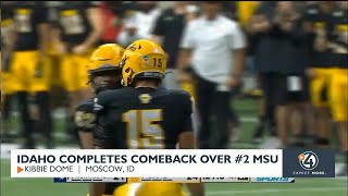 Idaho Vandals come back, beat #2 Montana State