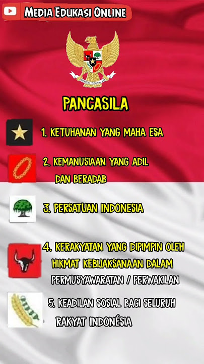Belajar Menghafal Teks Pancasila