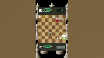 Power Of Two Queens 😱 #chess #checkmate #chessmaster