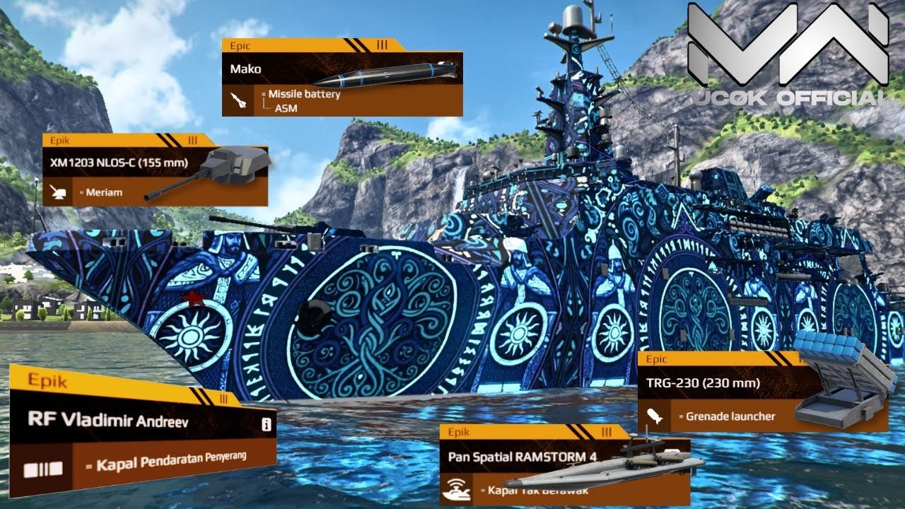 Assault Landing Ship RF Vladimir Andreev Destroyer Disguised as ASL | Modern Warships