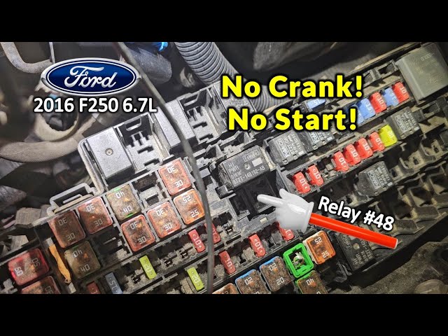 2016 f250 cigarette lighter fuse location 6.7 No Crank, No Start How to Fix 12V Cigarette