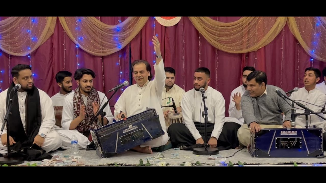 Aaj Rang Hai Re Maa - Ustad Ali Hafeez Khan - Live Qawwali UK