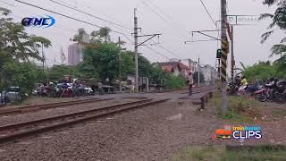TM 6001 Melintas JPL 87 Bulak Kapal | TRAIN HUNTER